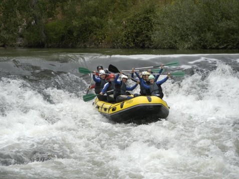 Rafting Alto Ebro en Cantabria