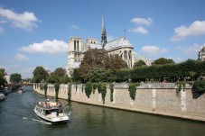 View of Notre Dame de Paris from the Seine 