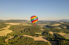 Last minute balloon flight in Poland