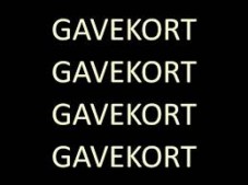 Gavekort - Bronce