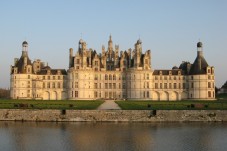 Chambord Castle and moat