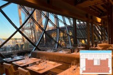 Déjeuner à la Tour Eiffel pour 2 - Menu Madame - Paris (75)